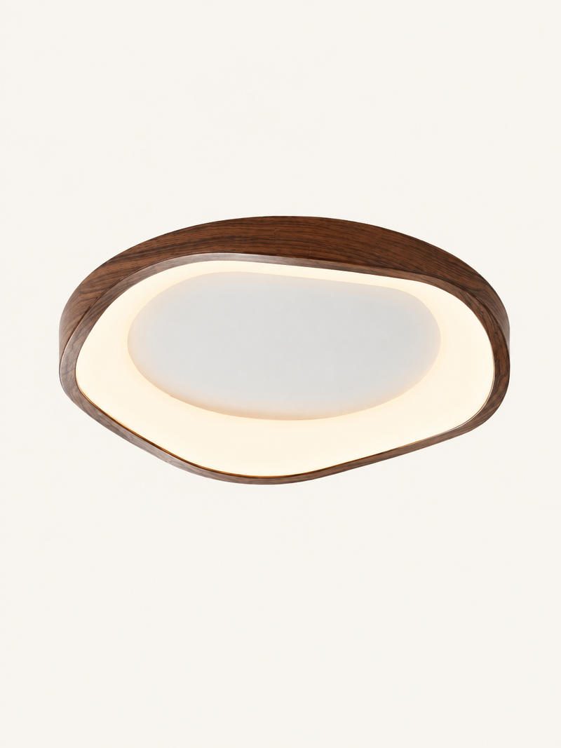 Louma – Plafoniera Vintage in Noce - Maison Ferrant