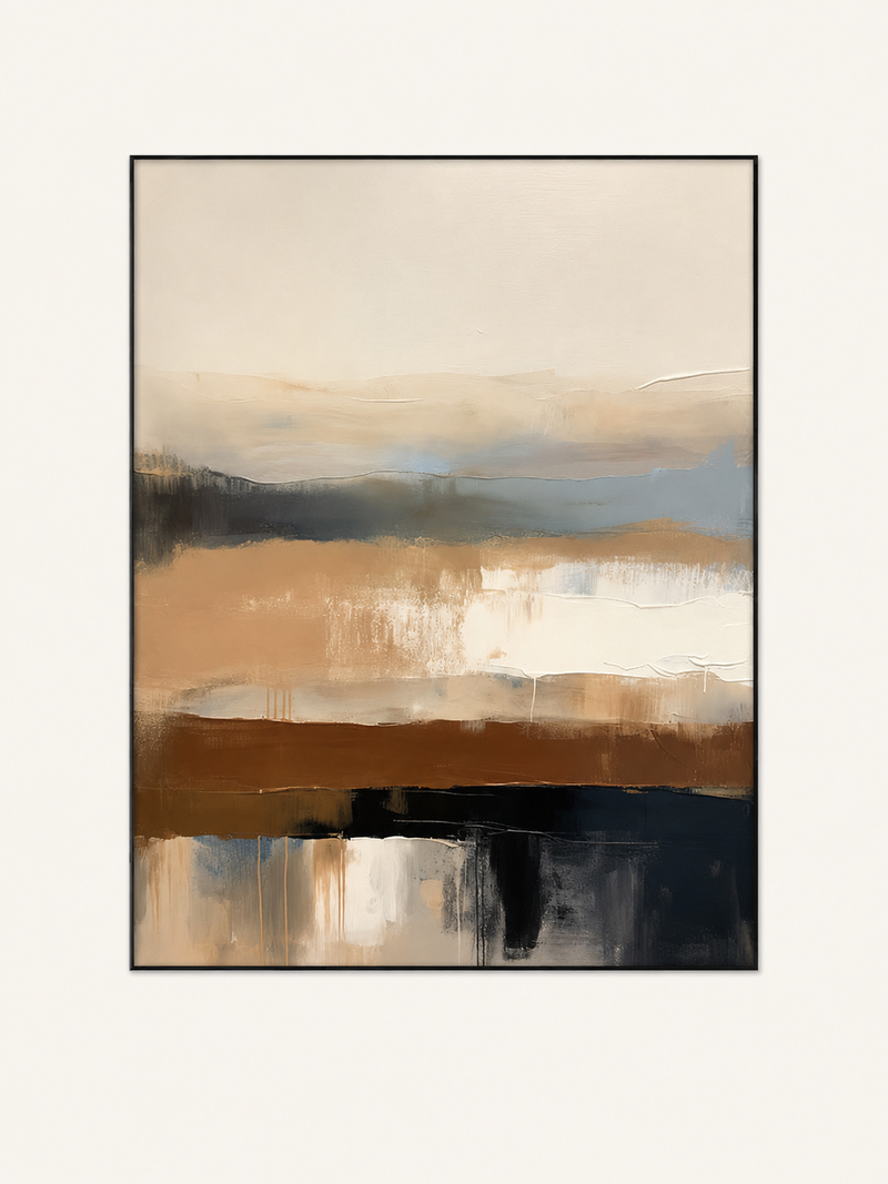 Ménerbes – Quadro Astratto Wabi Sabi - Maison Ferrant