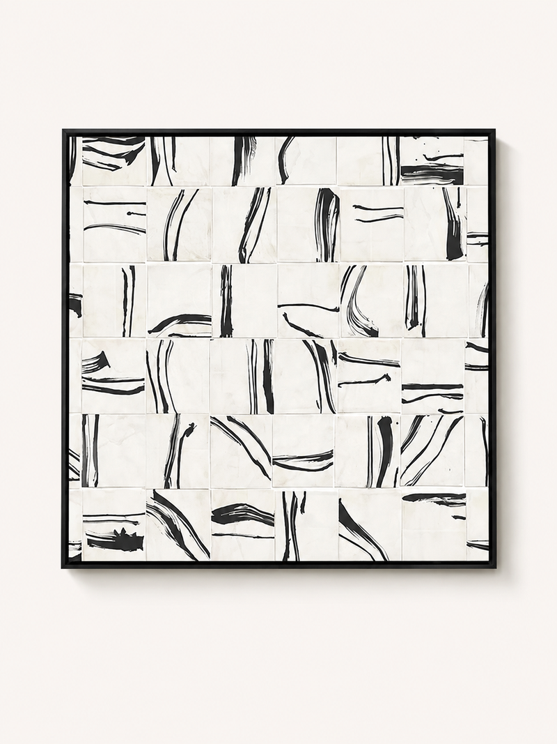 Réglisse – Quadro Astratto Toni Morandi - Maison Ferrant