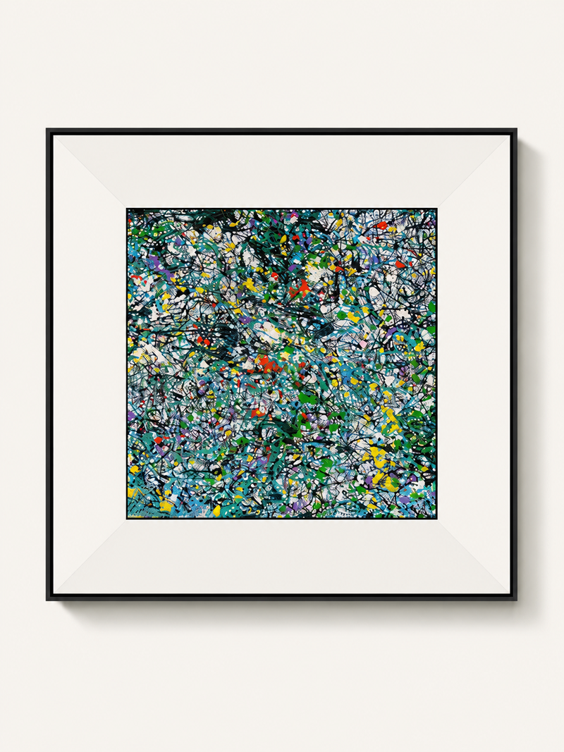 Velours – Quadro Astratto Colorato - Maison Ferrant