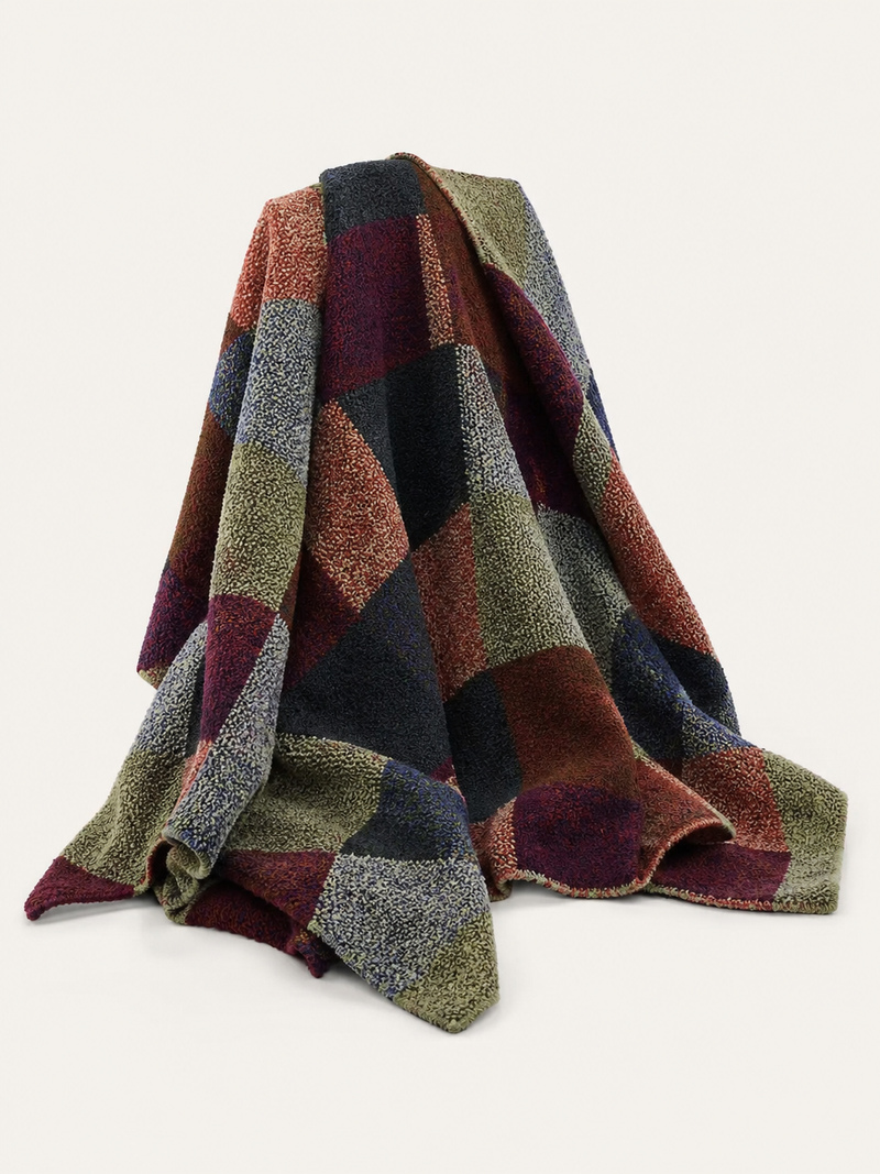 Carreaux – Plaid Vintage in Velluto - Maison Ferrant